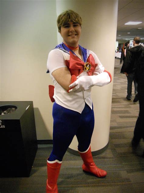 man in sailor moon costume|More.